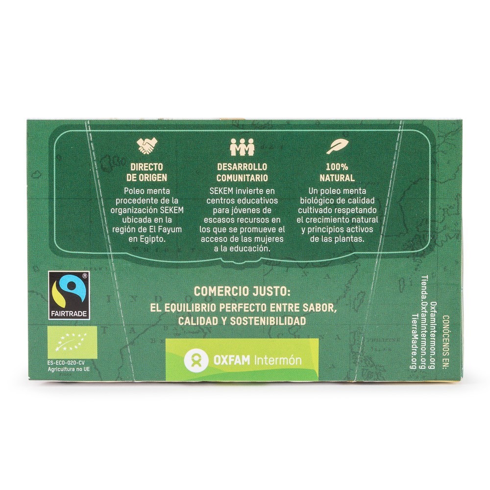 POLIOL MENTA ECO BOSSES Oxfam 28 g