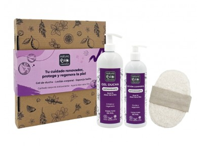 PACK HIGIENE I CURA CORPORAL ANTIOXIDANT Naturabio