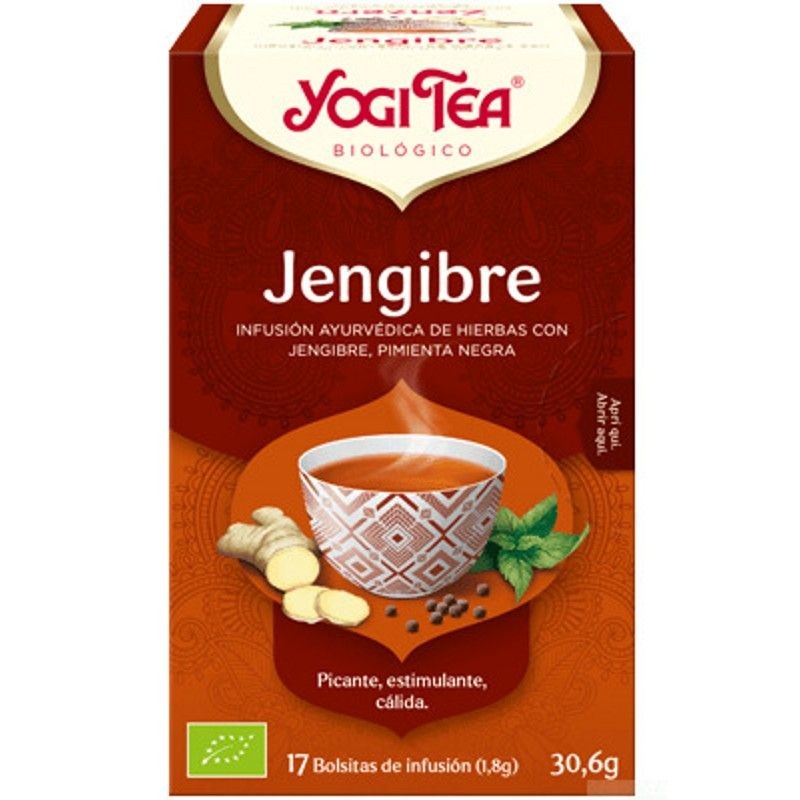 INFUSIÓ GINGEBRE ECO YogiTea 17 bosses