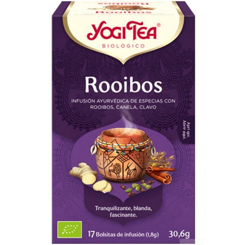 INFUSIÓ ROOIBOS ECO YogiTea 17 bosses
