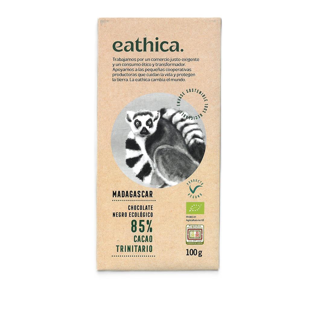 CHOCOLATE 85% MADAGASCAR eathica 100 g