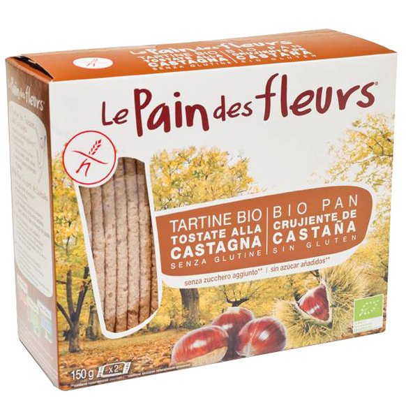 CRACKER DE CASTAÑA ECO Le Pain Des Fleurs 150 g