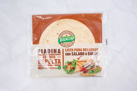 PIADINA TRIGO ESPELTA Biocop 225 g