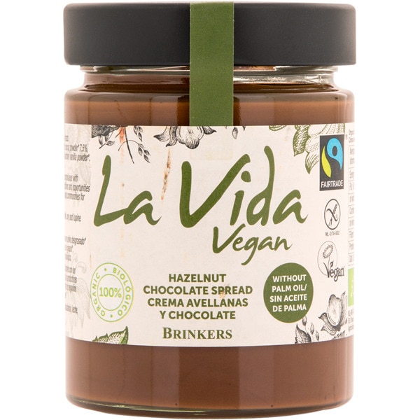 CREMA CHOCOLATE AVELLANES VEGAN Vida Vegan 270 g