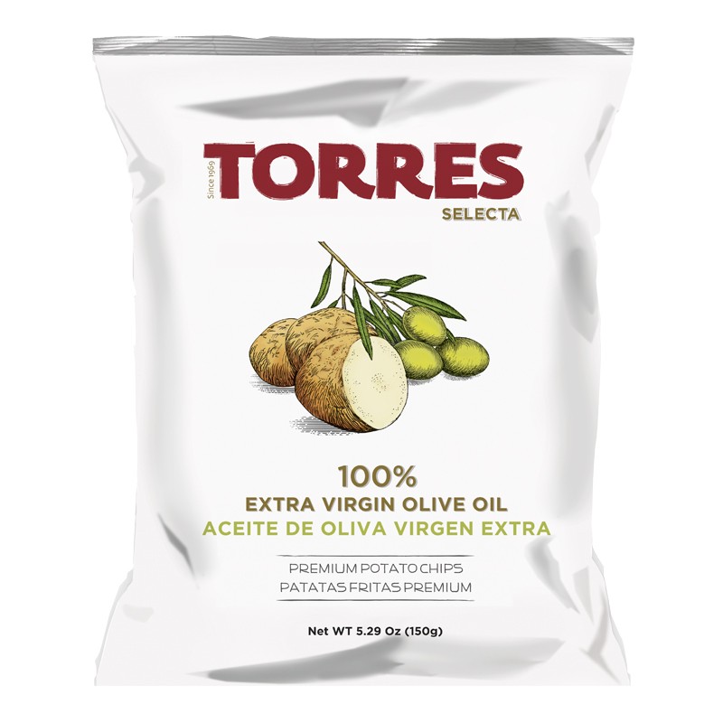 PATATA FREGIDA SELECTA OLI OLIVA Torres 125 g