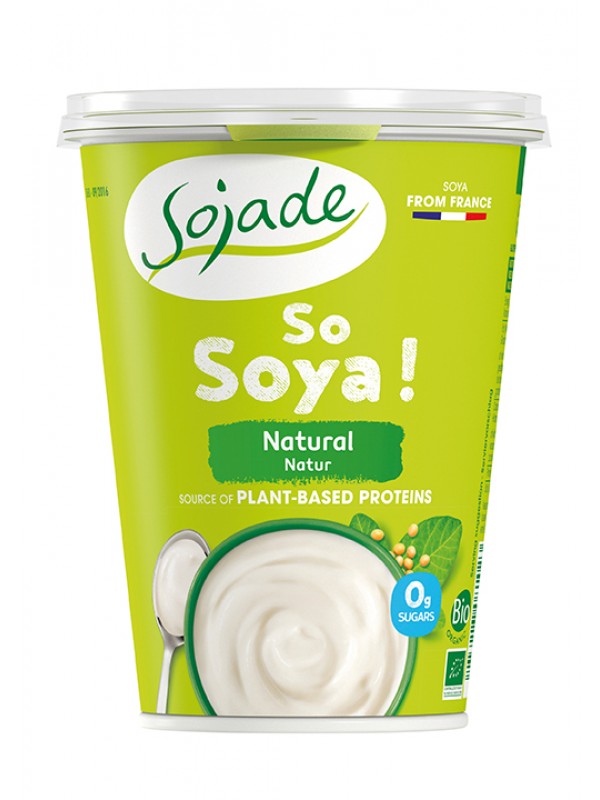 C. BÁSICA - POSTRE DE SOJA NATURAL ECO Sojade 400 g
