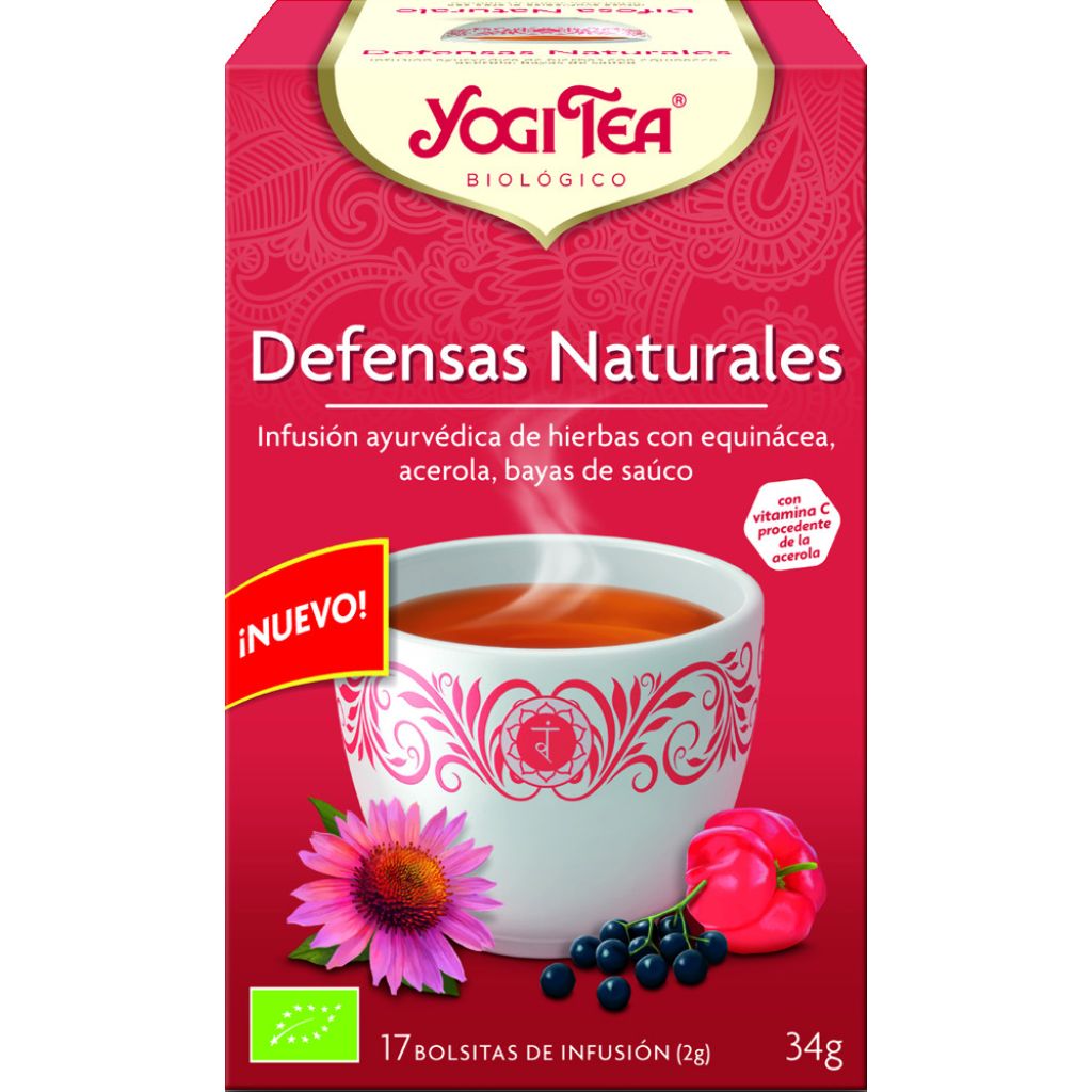 INFUSIÓ DEFENSES NATURALS ECO YogiTea 17 bosses