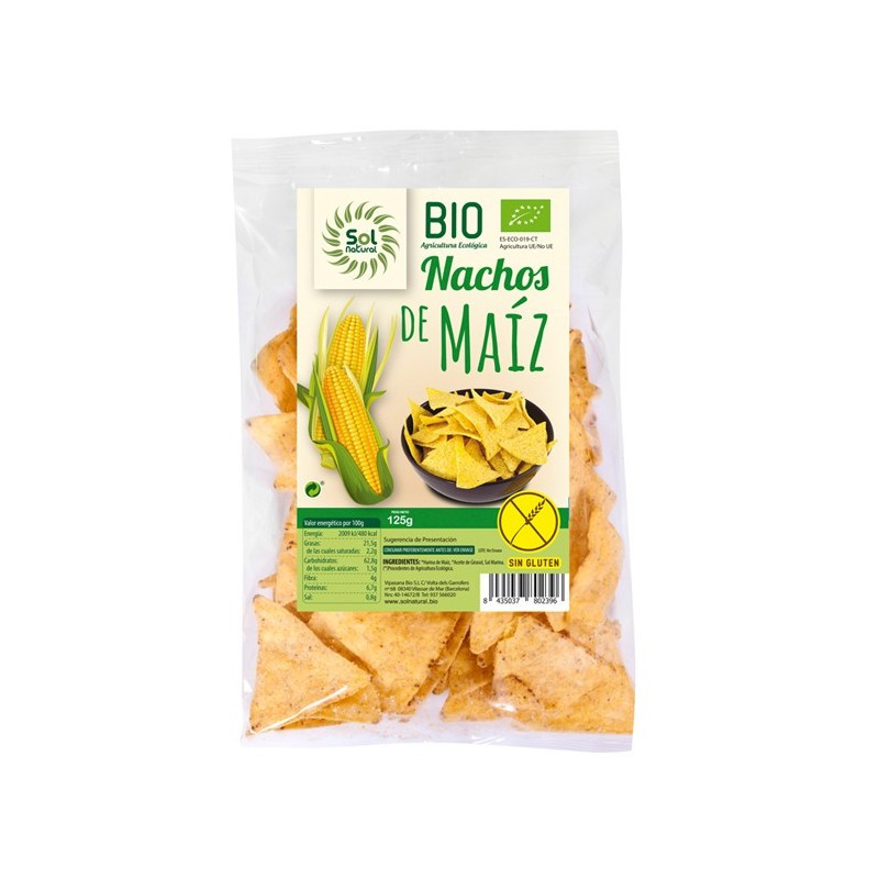 NATXOS DE PANÍS NATURAL ECO Sol Natural 125 g