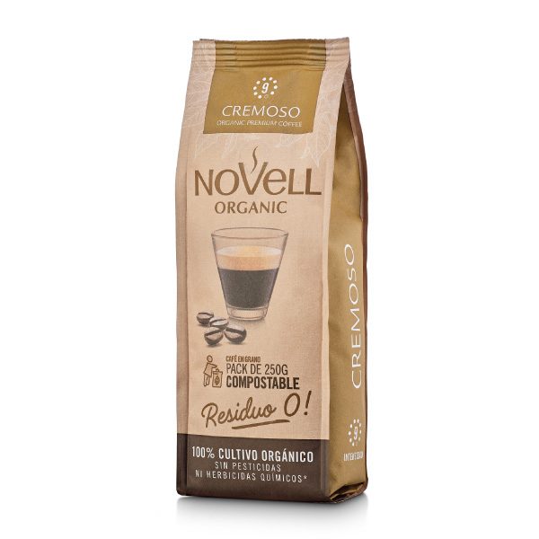CAFÈ GRA CREMÓS ECO Novell 250 g