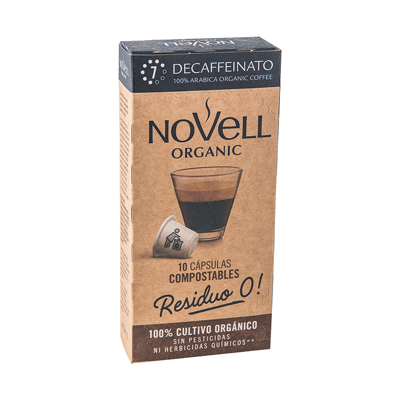 CAPS. CAFÉ DESC. ECO Novell 10 uds.