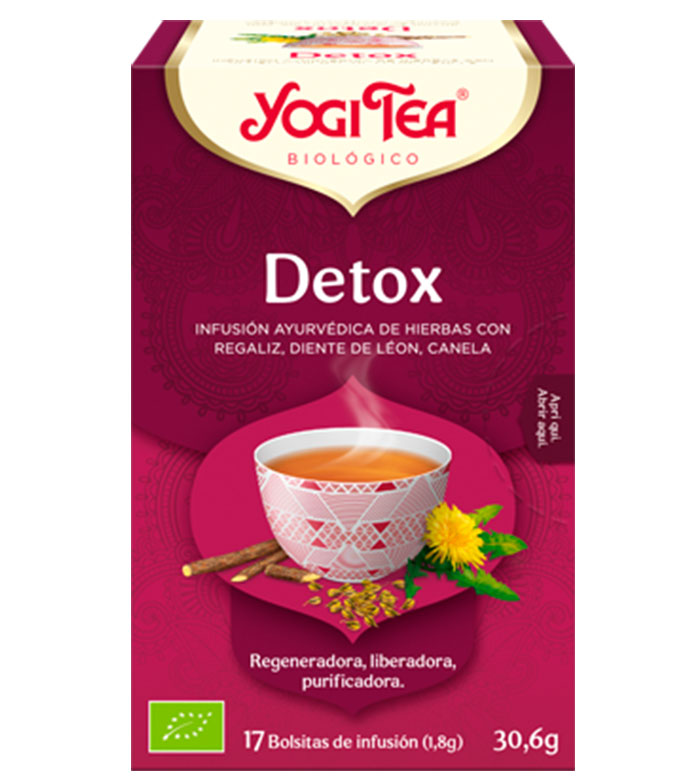 INFUSIÓ DETOX ECO YogiTea 17 bosses