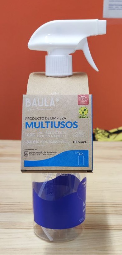BOTELLA + PASTILLA MULTIUSOS Baula