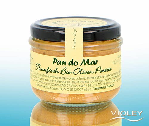 PATÉ DE ATÚN CON ACEITUNAS Pan do Mar 125g