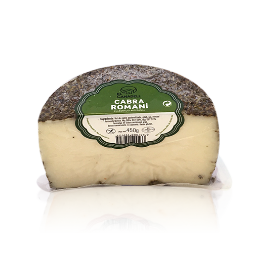 FORMATGE DE CABRA AL ROMANÍ El Canadell 450 g