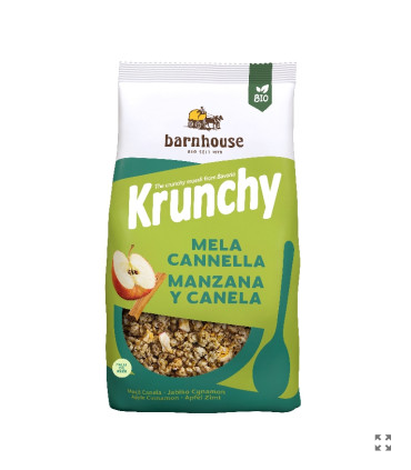 PROMOCIÓ 15% MUSLI KRUNCHY POMA I CANYELLA ECO Barnhouse 375 g