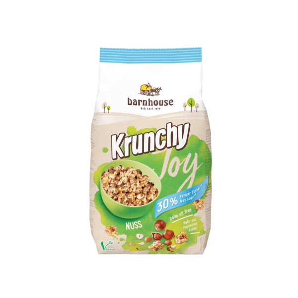 MUESLI KRUNCHY AVELLANAS ECO Barnhouse 375 g