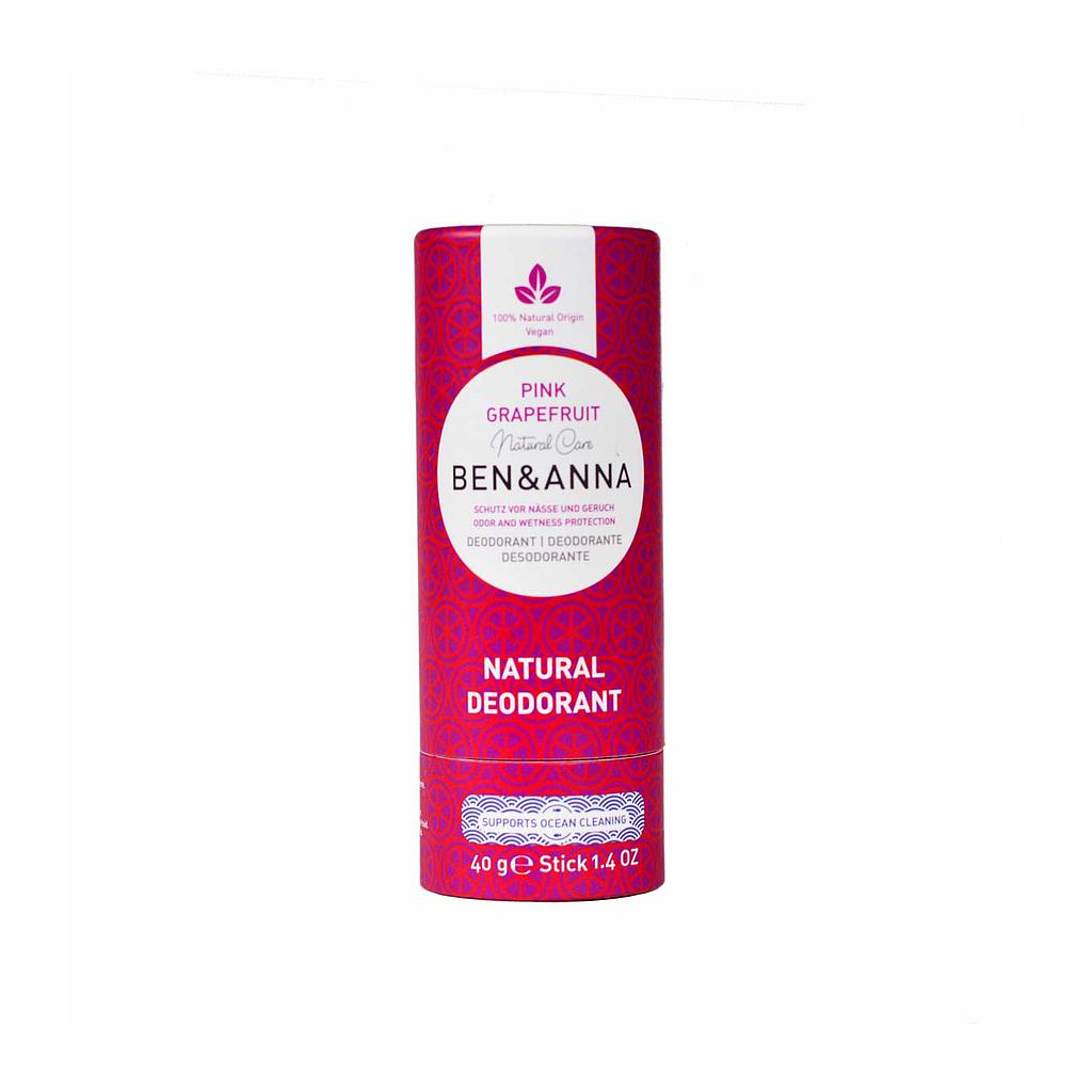 DESODORANTE PINK GRAPEFRUIT CARTÓN Ben&Anna 40 g