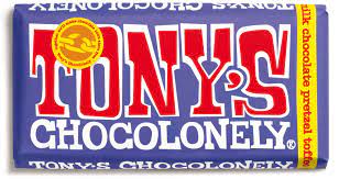 CHOCOLATE LECHE TOFFEE PRETZEL Tony's Chocolonely 180 g