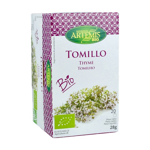 INFUSIÓN DE TOMILLO ECO Artemis  20 uds.