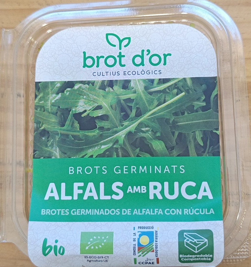 BROTS GERMINATS ALFALS RUCA ECO Brot d'or 70 g