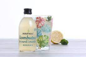 KOMBUCHA TÉ VERDE Y MENTA ECO 250 ml