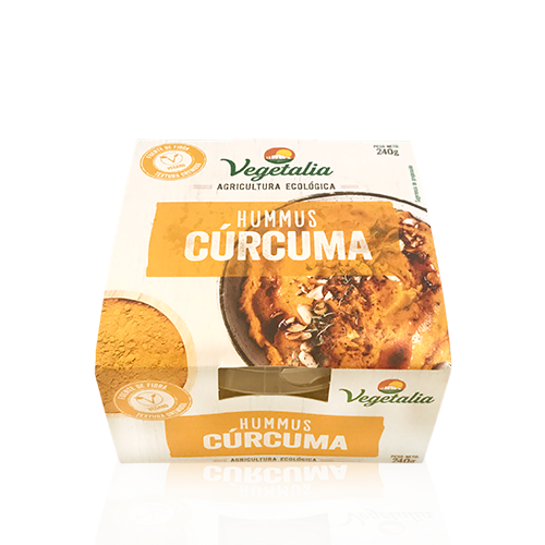 HUMMUS CÚRCUMA FRESCO ECO Vegetalia 220 g
