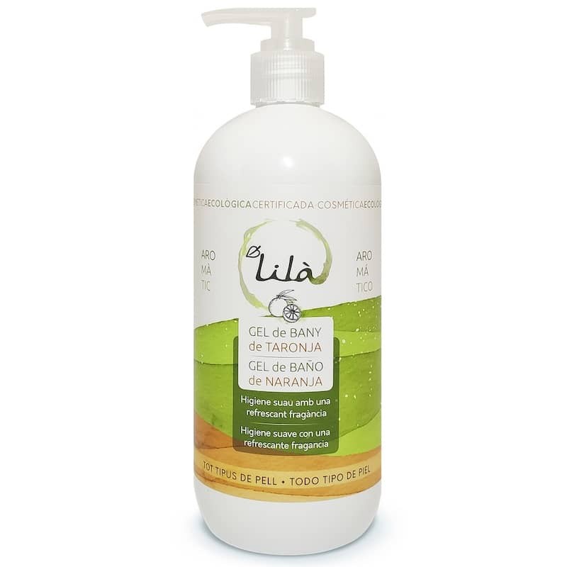 GEL DE BANY DE TARONJA Lilà 1000 ml