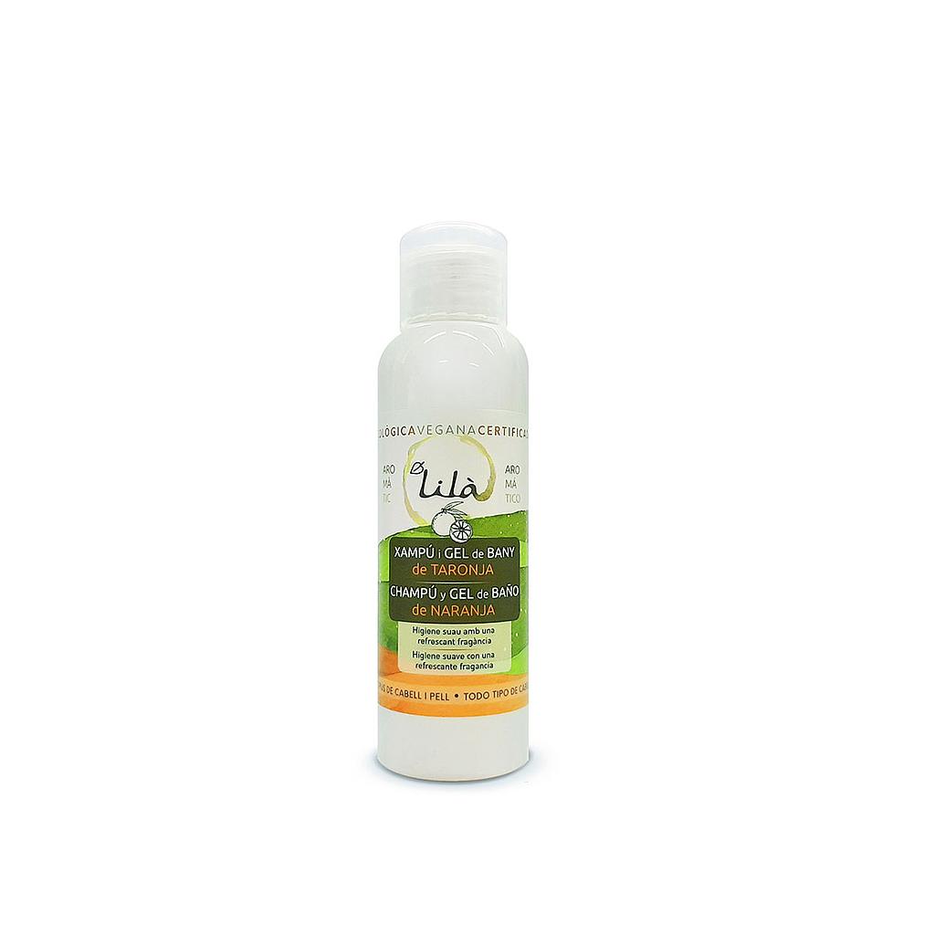 XAMPÚ I GEL DE BANY DE TARONJA Lilà 500 ml