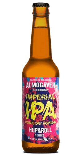 HOP&ROLL IMPERIAL IPA Almogàvers 33 cl