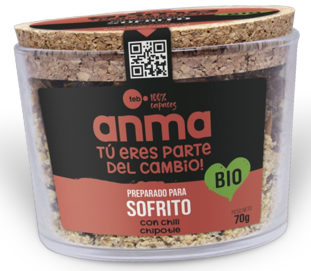 PREPARADO SOFRITO CHILI CHIPOTLE ECO Anma 70 g