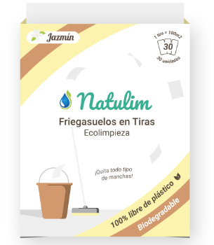 TIRAS DE DETERGENTE PARA TIERRAS Natulim 30 uds.