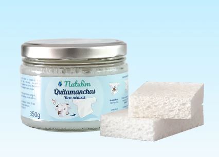 QUITAMANCHAS + ESPONJA Natulim 350 g