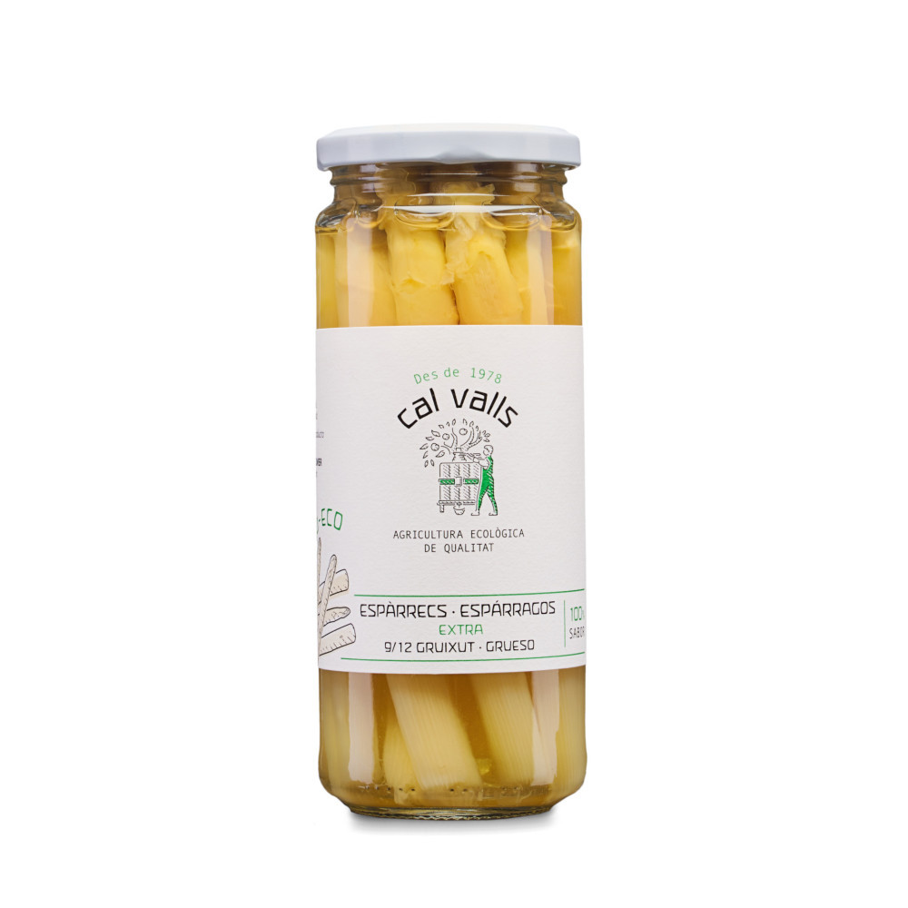ESPÁRRAGO BLANCO GRUESO 9/12 250 g