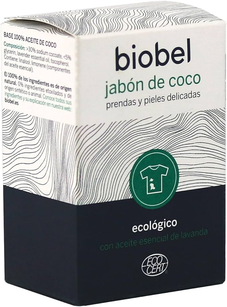 JABÓN ROPA PASTILLA COCO Biobel 240 g