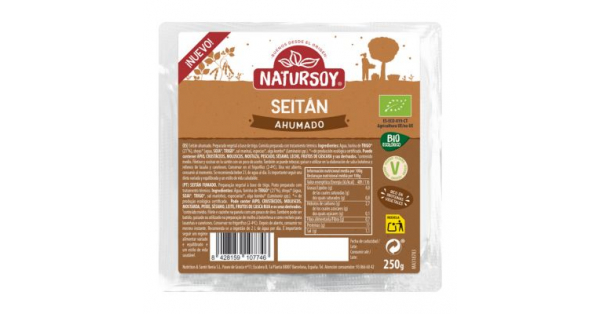 SEITÁN AHUMADO Natursoy 250 g