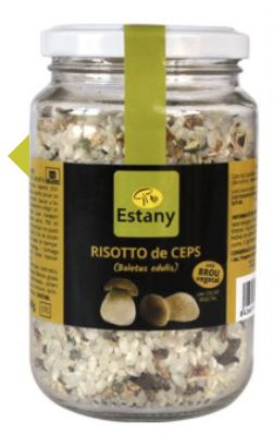 RISOTTO BOLETUS DESH. Estany 370 g