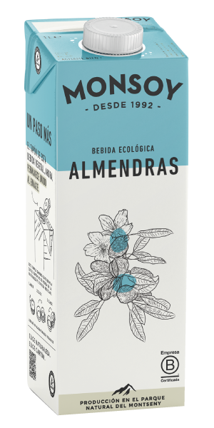 BEBIDA ALMENDRAS Monsoy 1 l