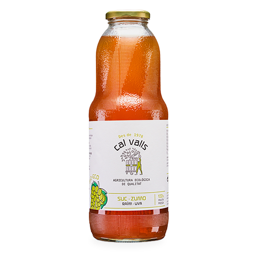 ZUMO DE UVA BLANCA ECO 1 l Cal Valls