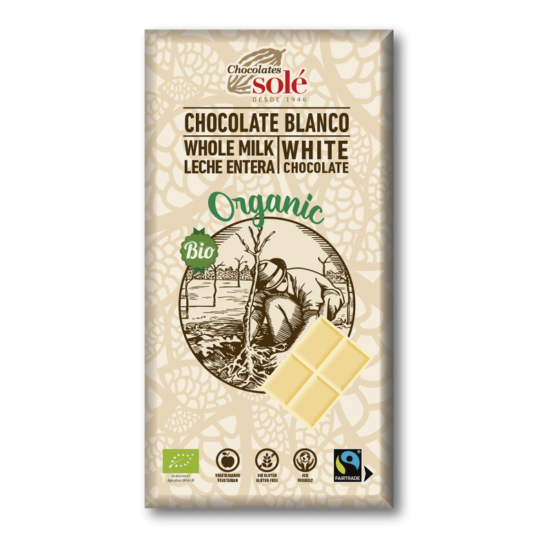 XOCOLATA BLANCA ECO Solé 90 g
