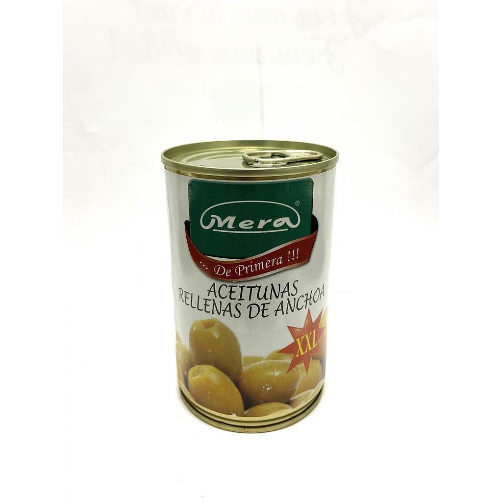 ACEITUNAS RELLENAS DE ANCHOA LATA Mera 300 g