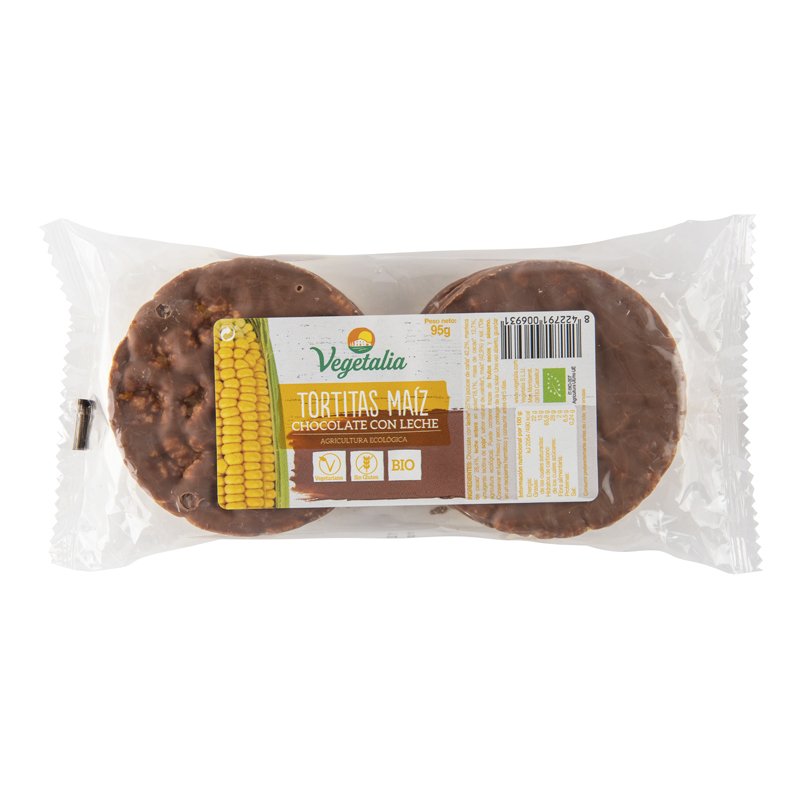 COQUES DE PANÍS XOCOLATA LLET ECO Vegetalia 95 g