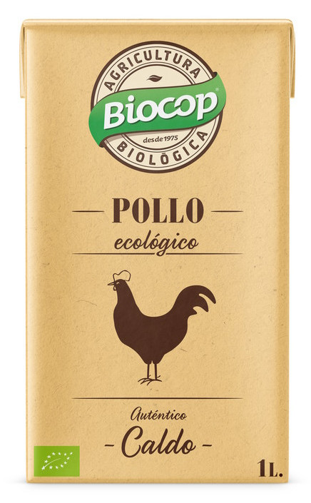 CALDO DE POLLO Biocop 1 l