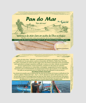 VENTRESCA DE ATÚN CLARO ACEITE DE OLIVA Pan do Mar 120g