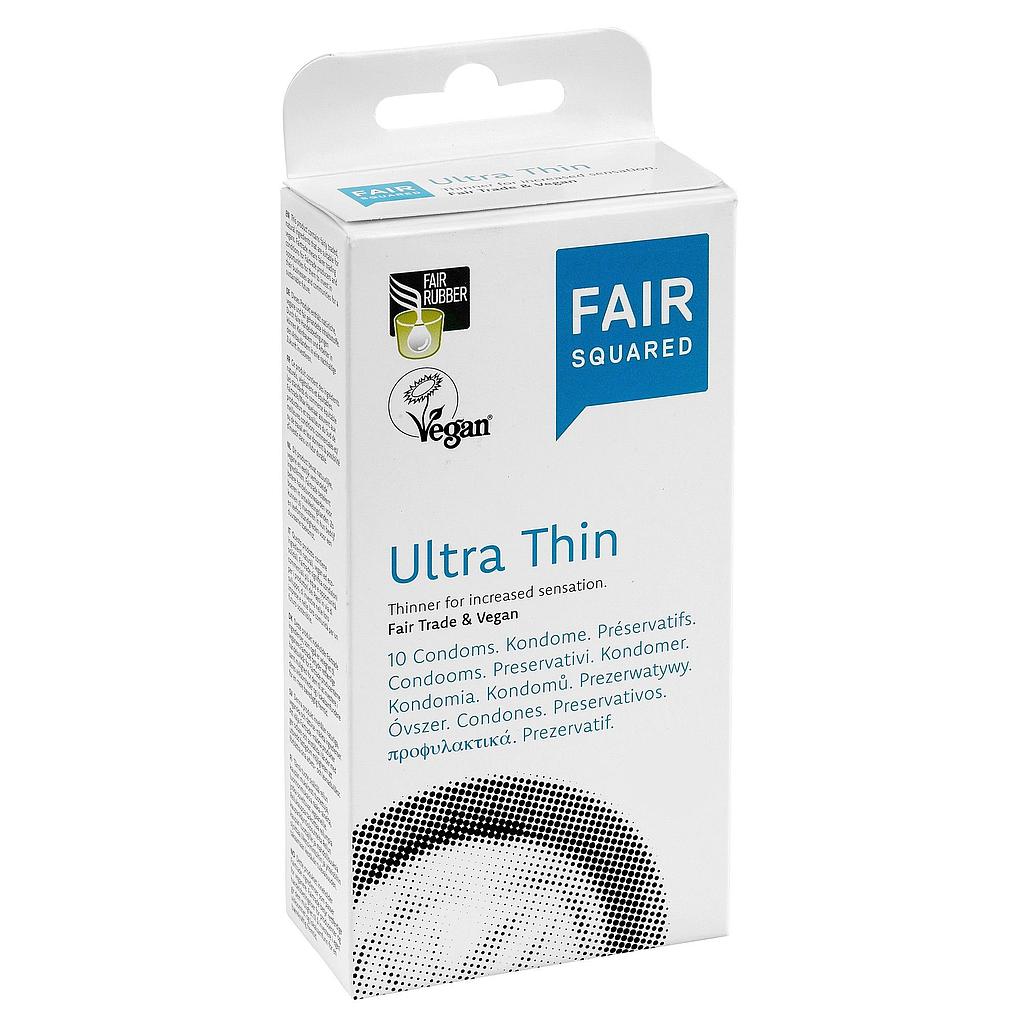 PRESERVATIVOS ULTRA FINOS COMERCIO JUSTO Fair Squared 10 UD