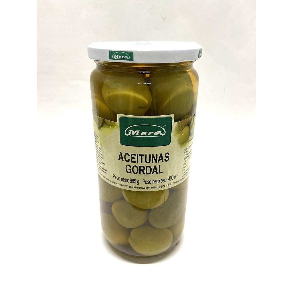 ACEITUNAS GORDAL NATURAL Mera 685 g