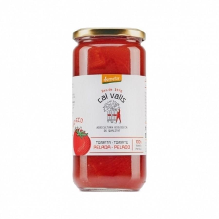 TOMATE PELADO CONDIMENTADO ENTERO DEM Cal Valls 660 g
