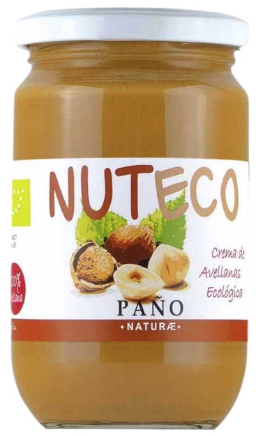 CREMA DE AVELLANAS ECO Nuteco Paño Naturæ 290 g