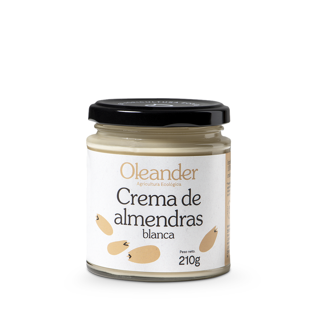 CREMA DE ALMENDRAS BLANCA ECO Oleander 210 g