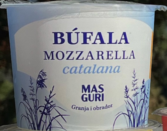 MOZZARELLA DE BÚFALA CATALANA Mas Gurí 125 g