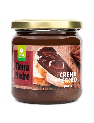 CREMA DE CACAO FONDANT Oxfam 400 g